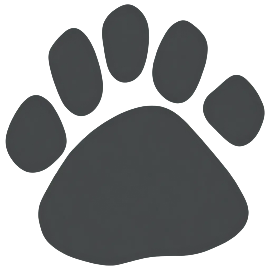 Vector-Paw-PNG-Crafted-Illustration-of-a-Paw-in-Scalable-Format