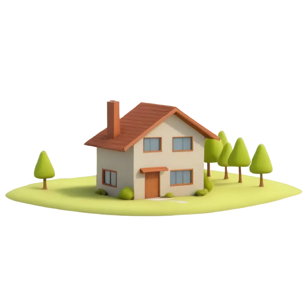 3D-Home-Icon-PNG-HighQuality-Visual-Representation-for-DiversePNG-Image-Usage-Scenarios-Digital-Applications