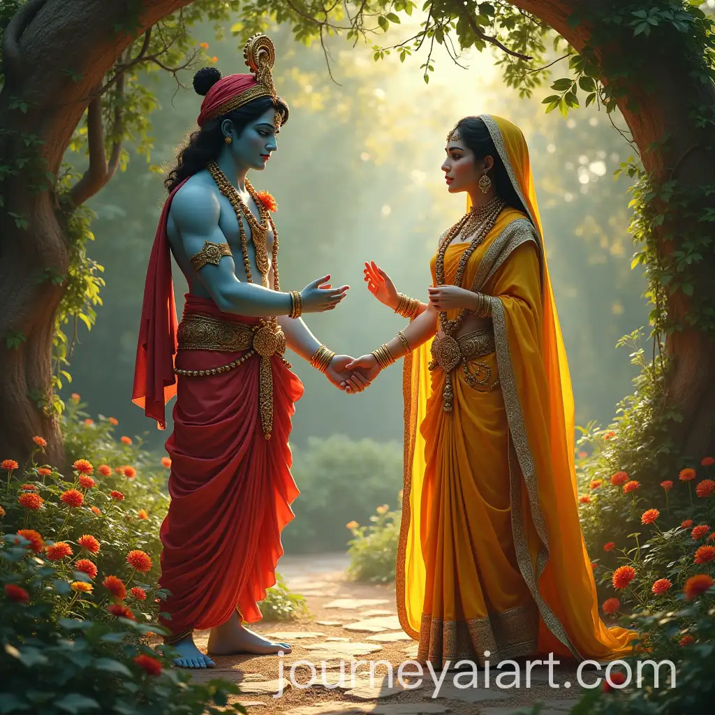 Radha-andAI-Art-Prompt-Expansion-Krishna-in-a-Divine-Garden-with-Spiritual-Connection