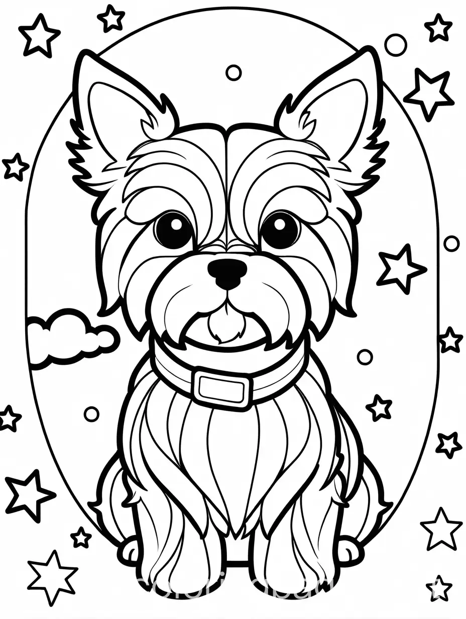 Yorkshire-Terrier-Floating-in-Space-Coloring-Page-for-Kids