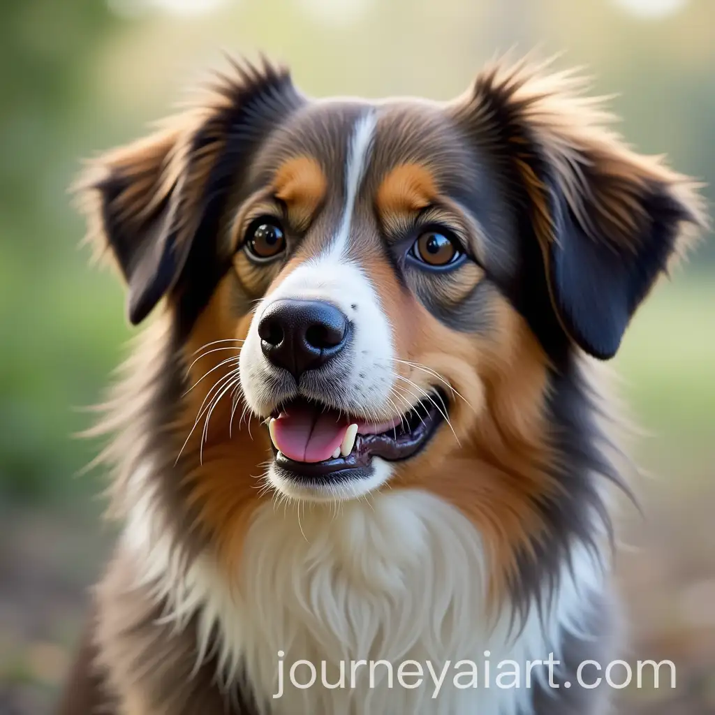Playful-Dog-in-Natural-Setting
