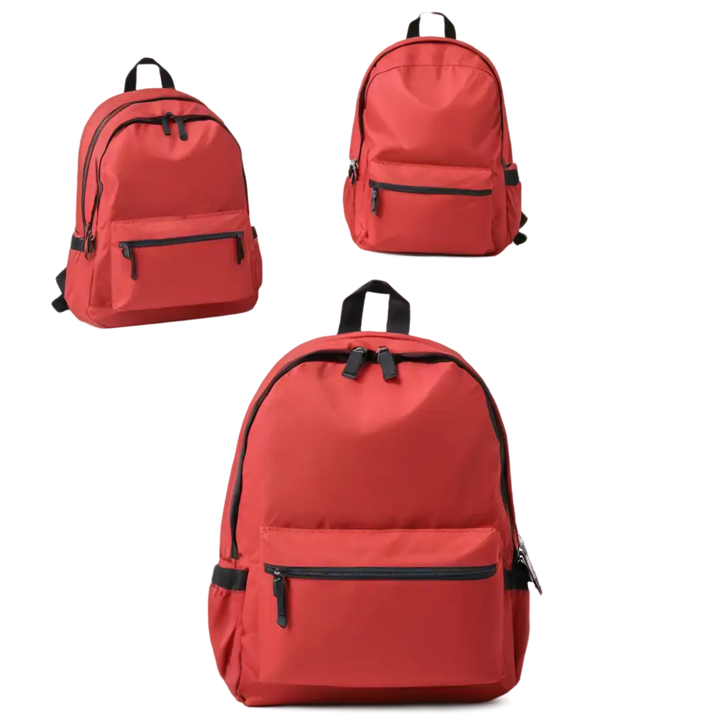 HighQuality-Red-Schoolbag-PNG-Image-for-Versatile-Usage