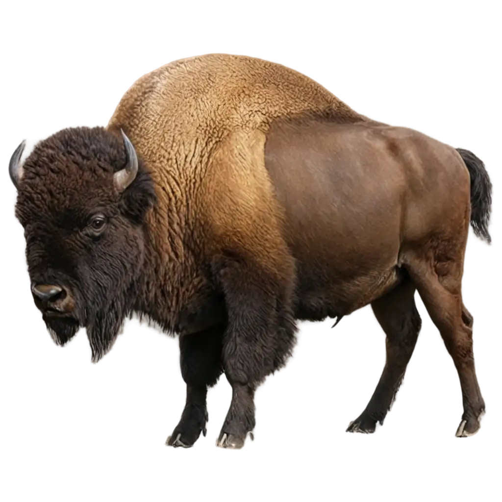 HighQuality-Bison-PNG-Image-for-Diverse-Creative-Projects