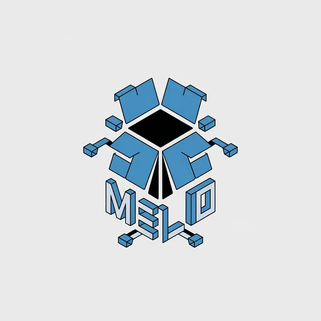 LOGO-Design-for-Melo-Box-Symbol-in-Internet-Industry