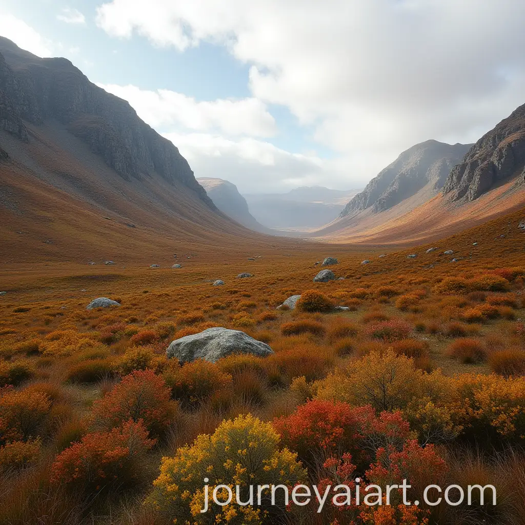 Wild-Autumn-Landscape-of-Ireland-with-Lush-Greenery-and-Rolling-Hills