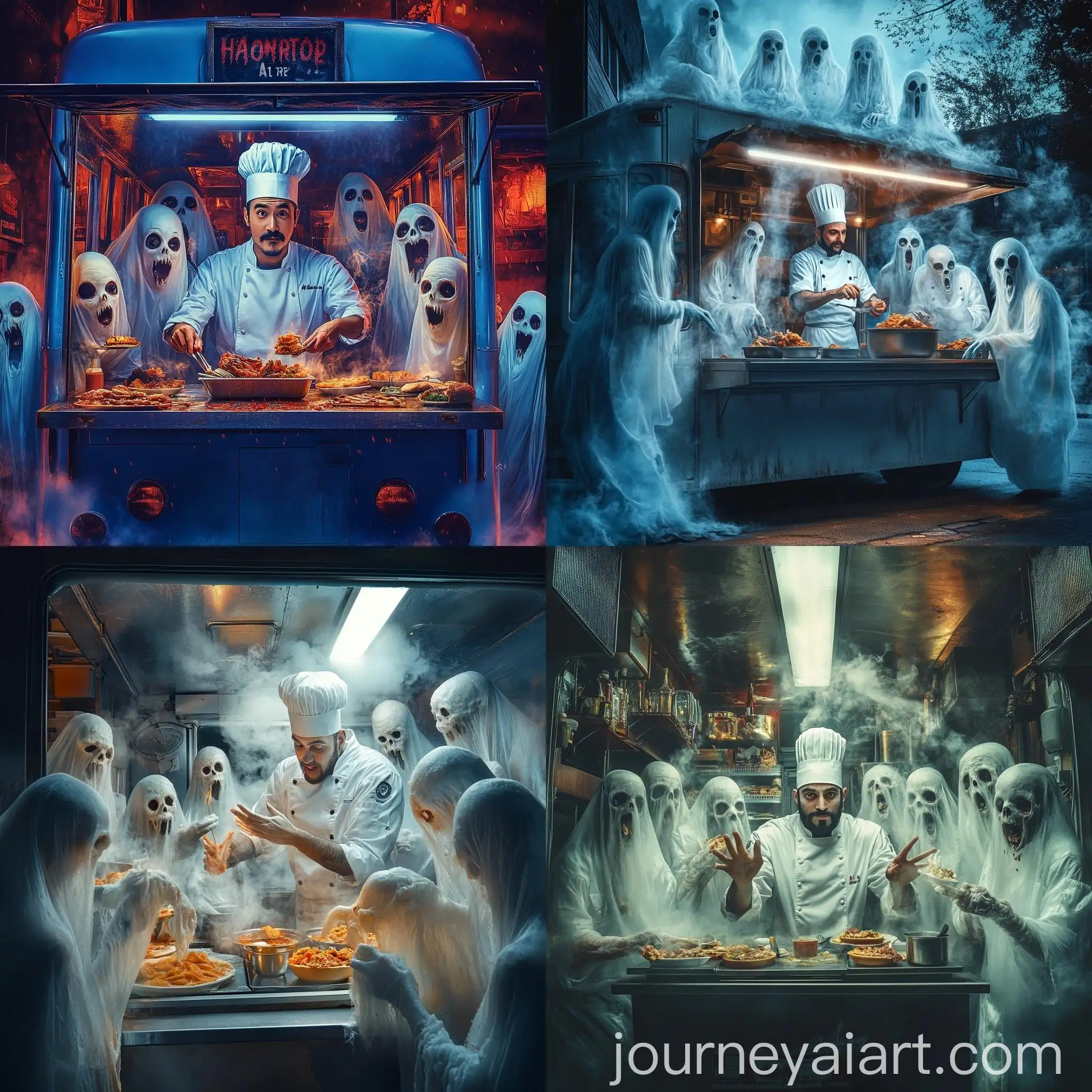 Haunted-Food-Truck-Ghost-Chefs-Help-Chef-Prepare-Spooky-Treats