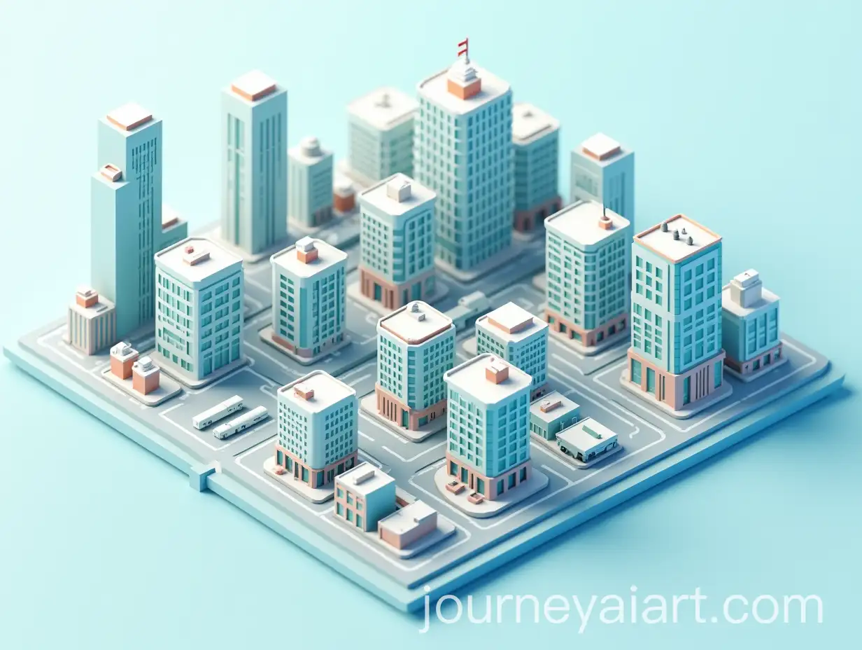 3D-Office-Map-with-Detailed-Layout-and-Modern-Workspace-Design