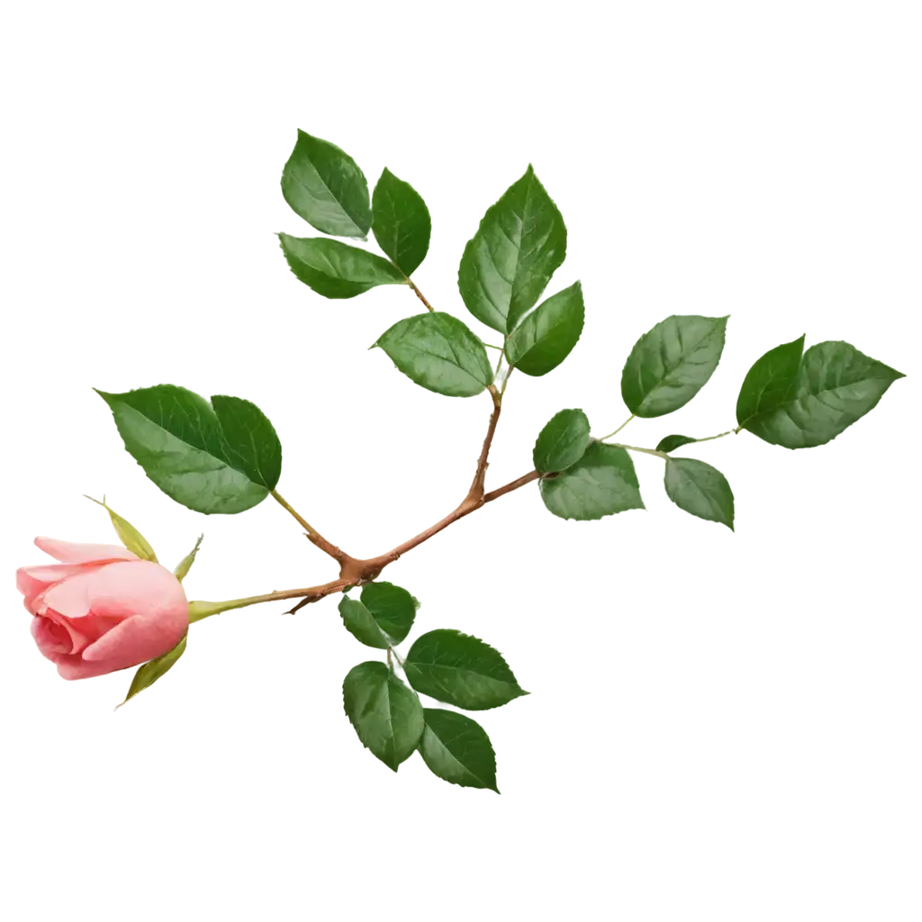 HighQuality-Rose-Flowers-with-Leaves-PNG-Image-Transparent-Background-for-Versatile-Design-Use