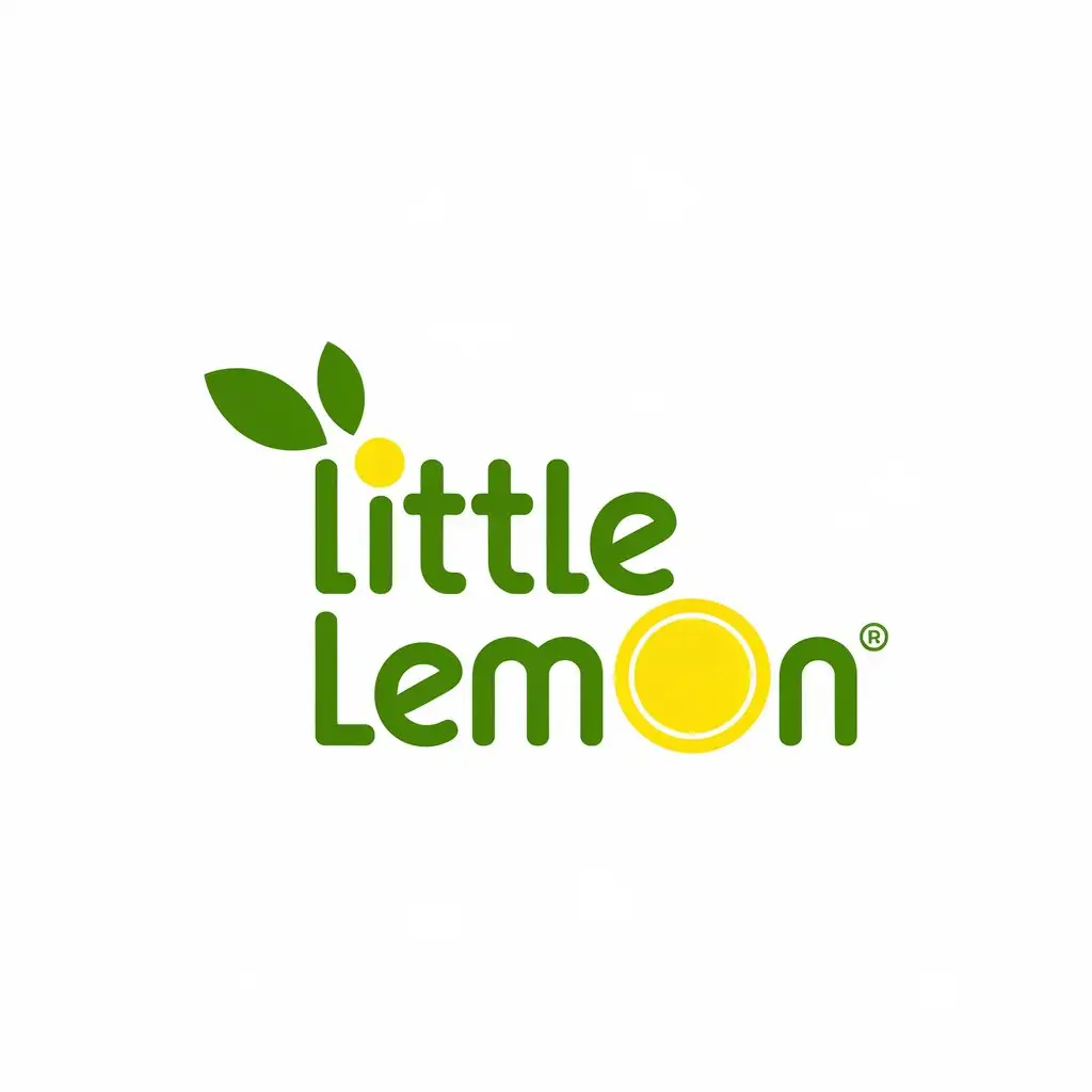 LOGO Design for Little Lemon Fresh Lemon Symbol for Beauty Spa Industry