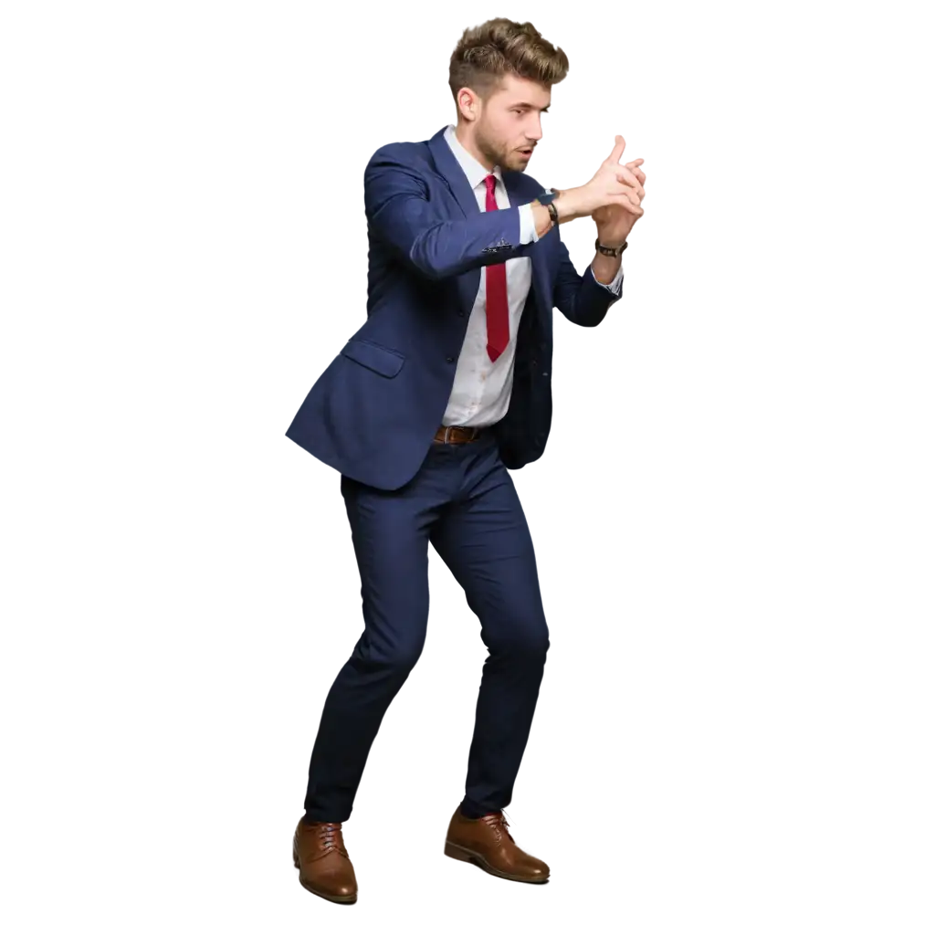 Dynamic-PNG-Image-of-a-Businessman-in-Motion-Creative-AI-Art-Prompt