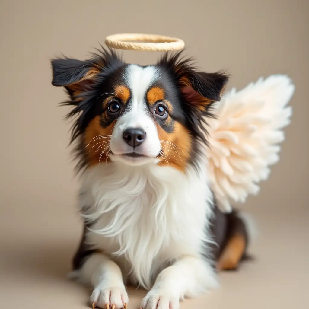 Female-Miniature-Australian-Shepherd-with-Angel-Wings