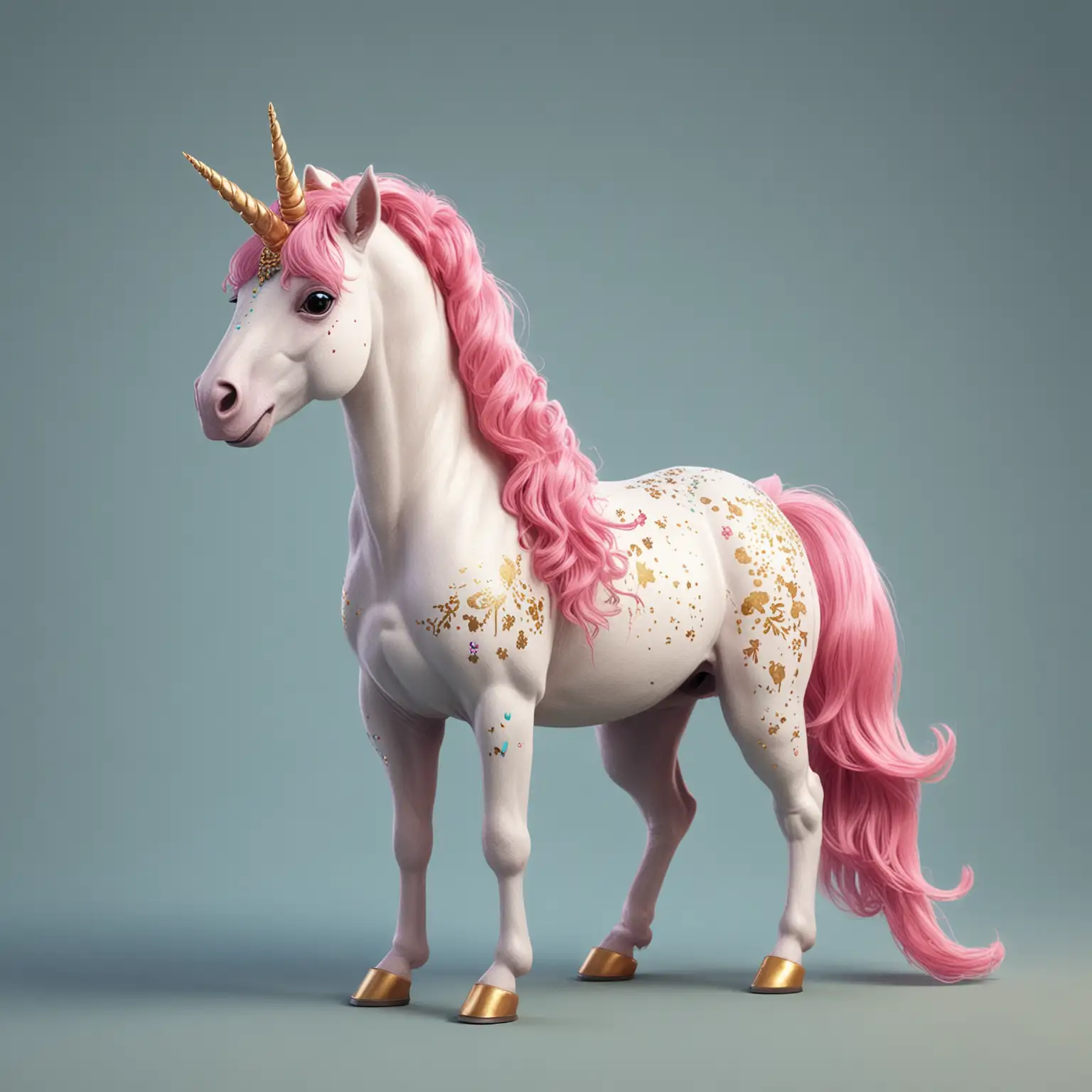 If a character from Pomni's digital circus was a unicorn