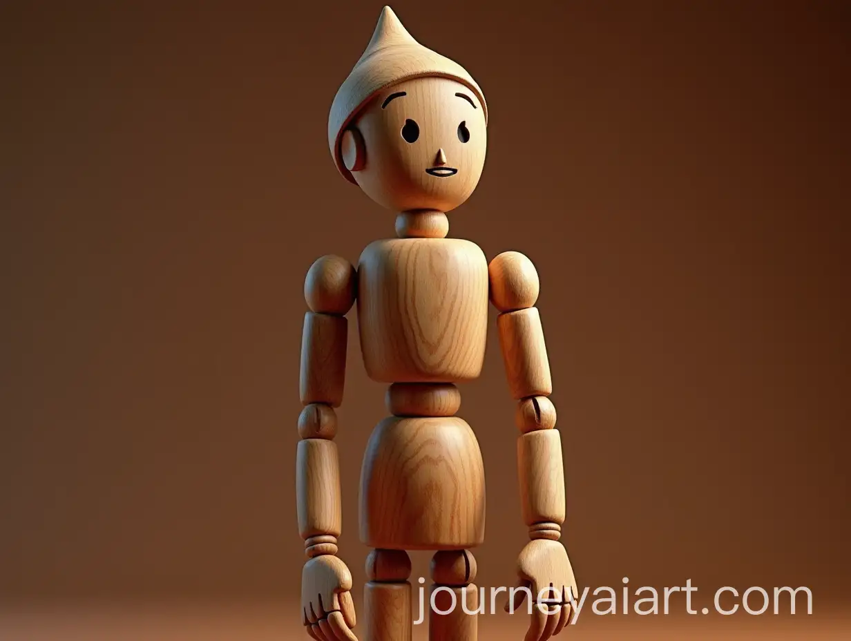 3D-Rendered-Wooden-Puppet-Character-with-PinocchioInspired-Design