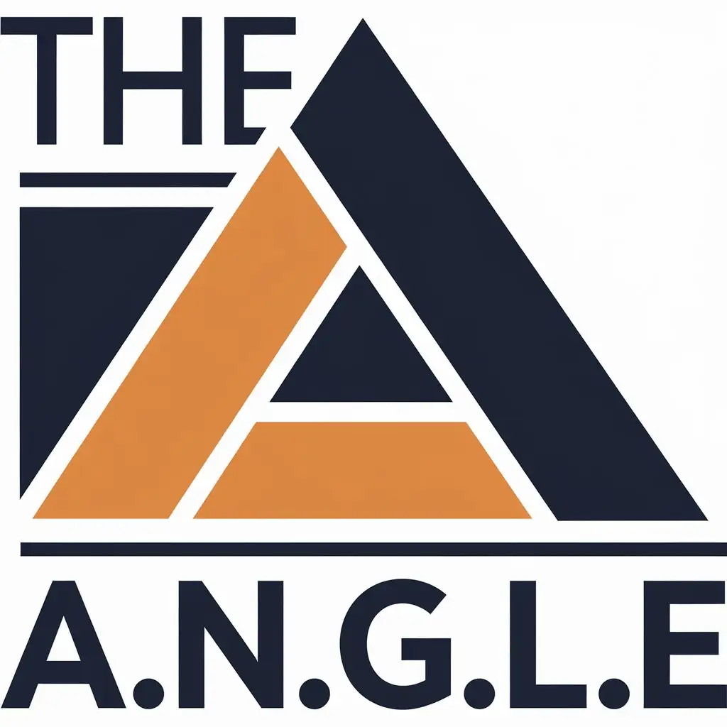 LOGO Design for THE ANGLE MathematicsInspired Moderate Style for Education Industry