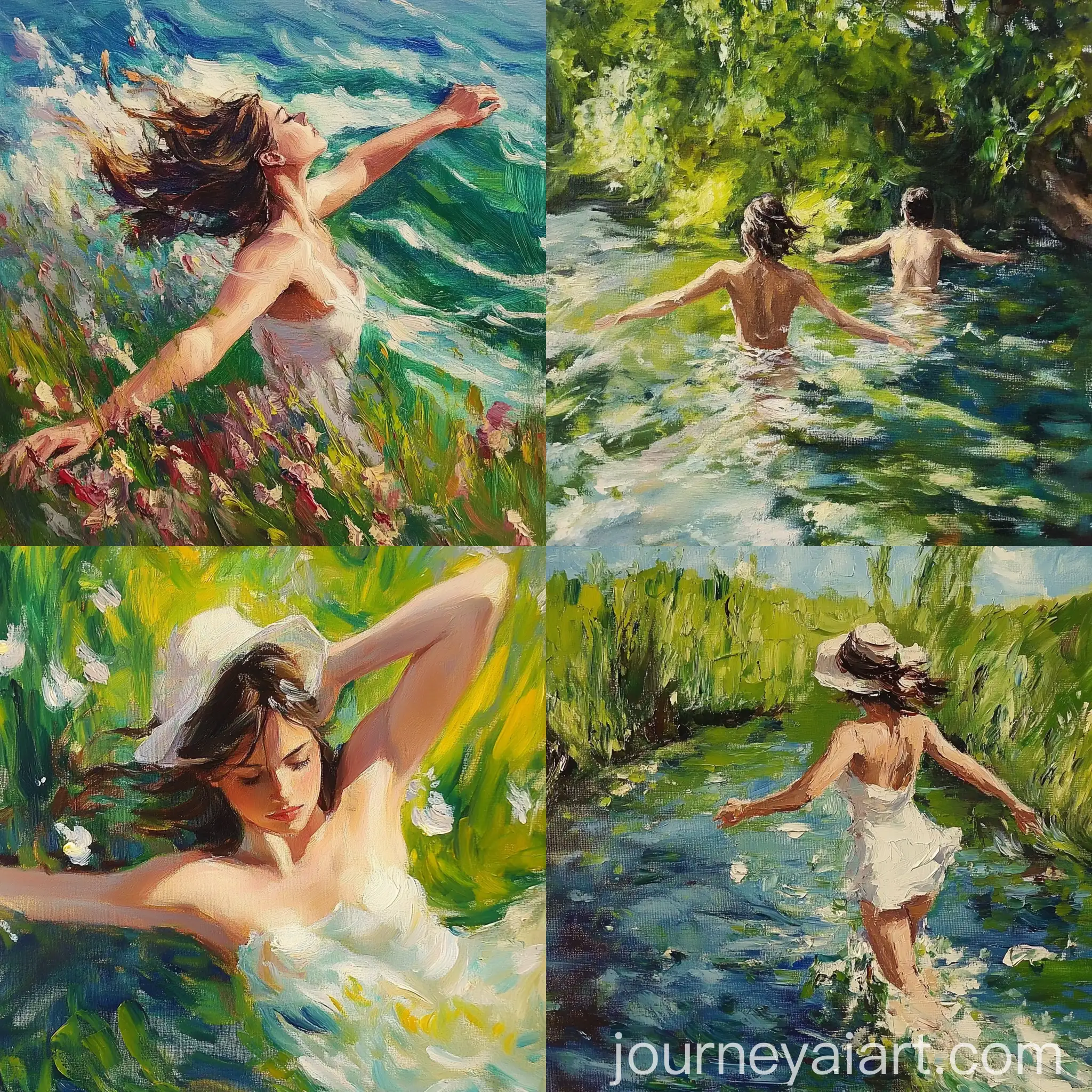 Peaceful-Summer-Landscape-in-Oil-Painting