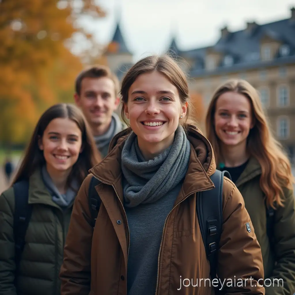 Group-of-1415-Year-Old-Students-and-Teacher-on-Study-Travel-in-Germany