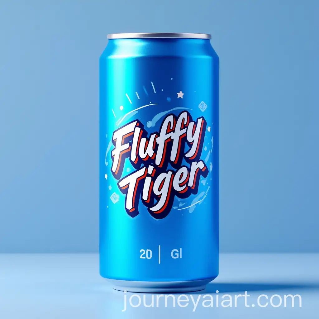 AI-Image-Prompt-ExpansionFluffy-Tiger-Energy-Drink-Can-in-Vibrant-Neoblue-with-Bold-ComicStyle-Branding