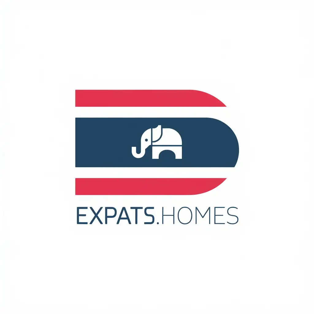 LOGO-Design-for-ExpatsHomes-Minimalistic-Vector-Design-with-Thailand-Theme