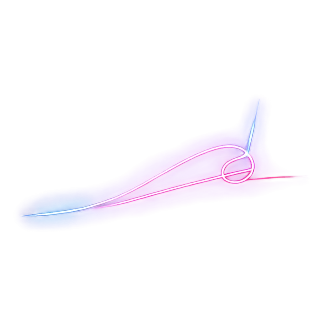 Neon-Comet-PNG-Illustration-with-Pink-and-Blue-Trails-for-Stunning-Visuals