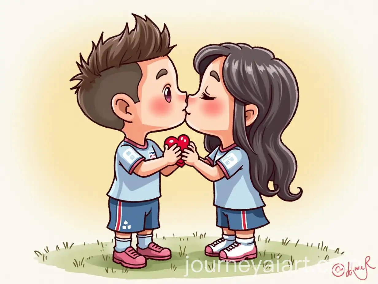 Neymar-Kissing-Raluca-in-a-Romantic-Moment