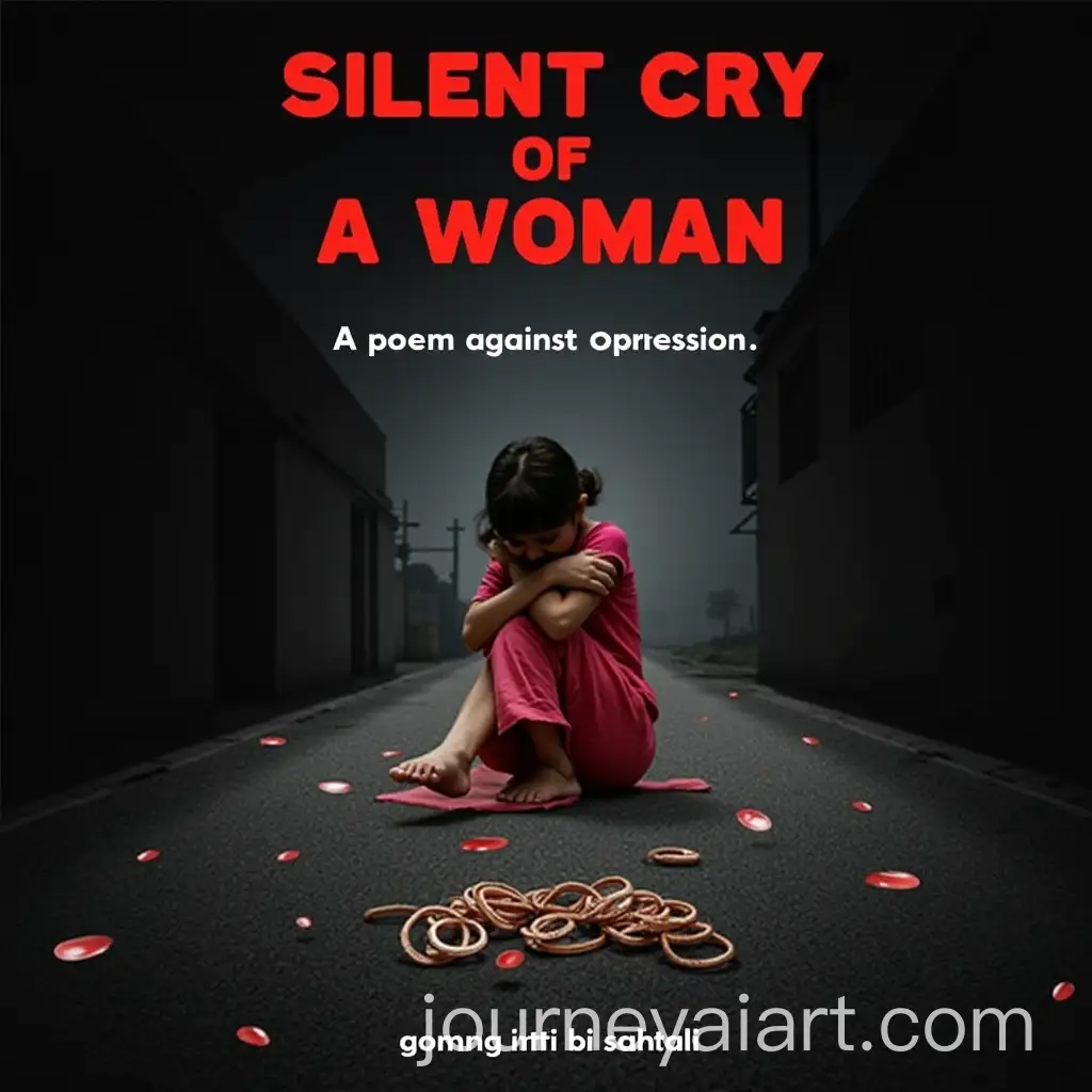 Silent-Cry-of-a-Woman-Suffering-and-Pain-Depicted-in-Dark-Lonely-Setting