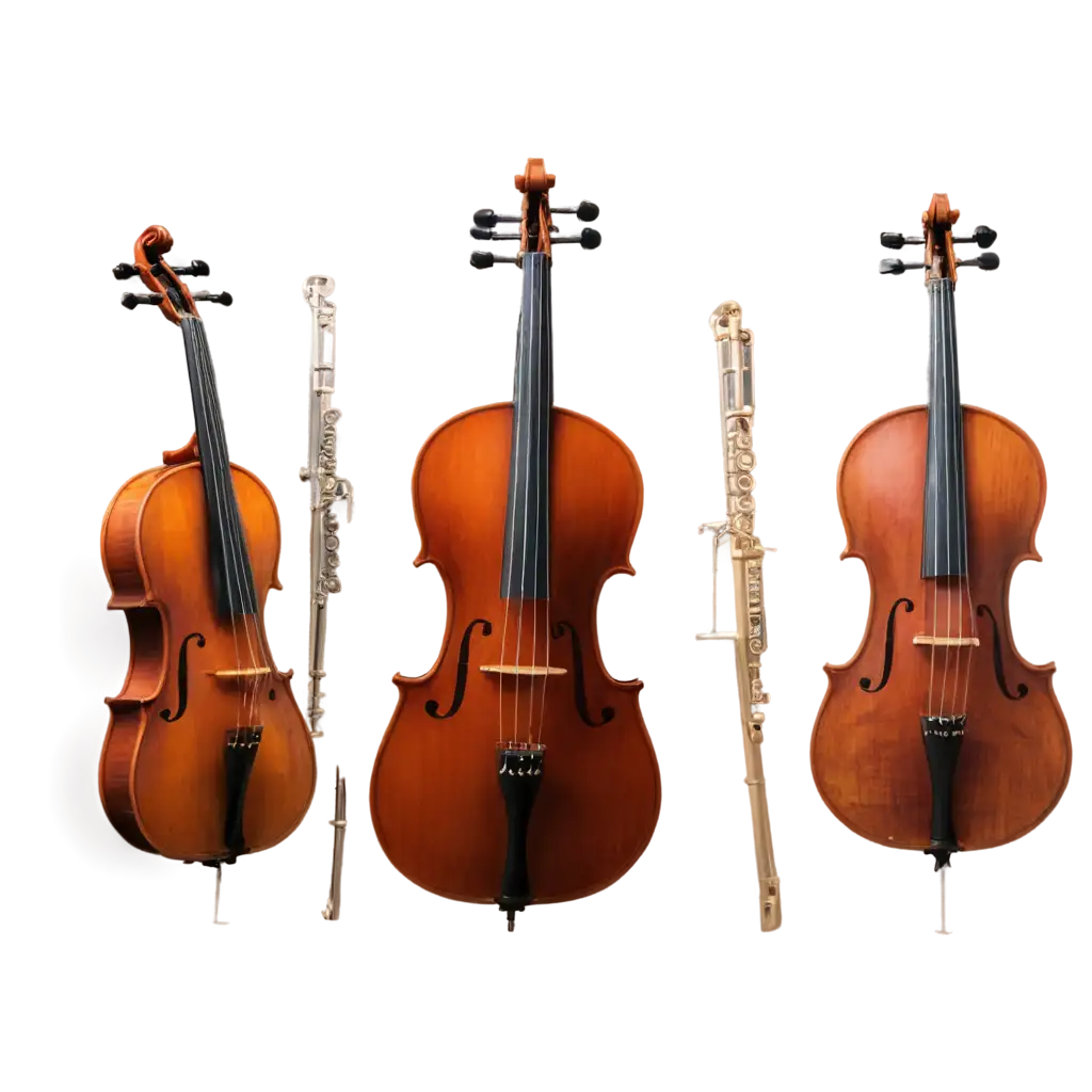 Elegant-Classical-Music-Instruments-PNG-with-Realistic-Lighting-and-Detailed-Textures