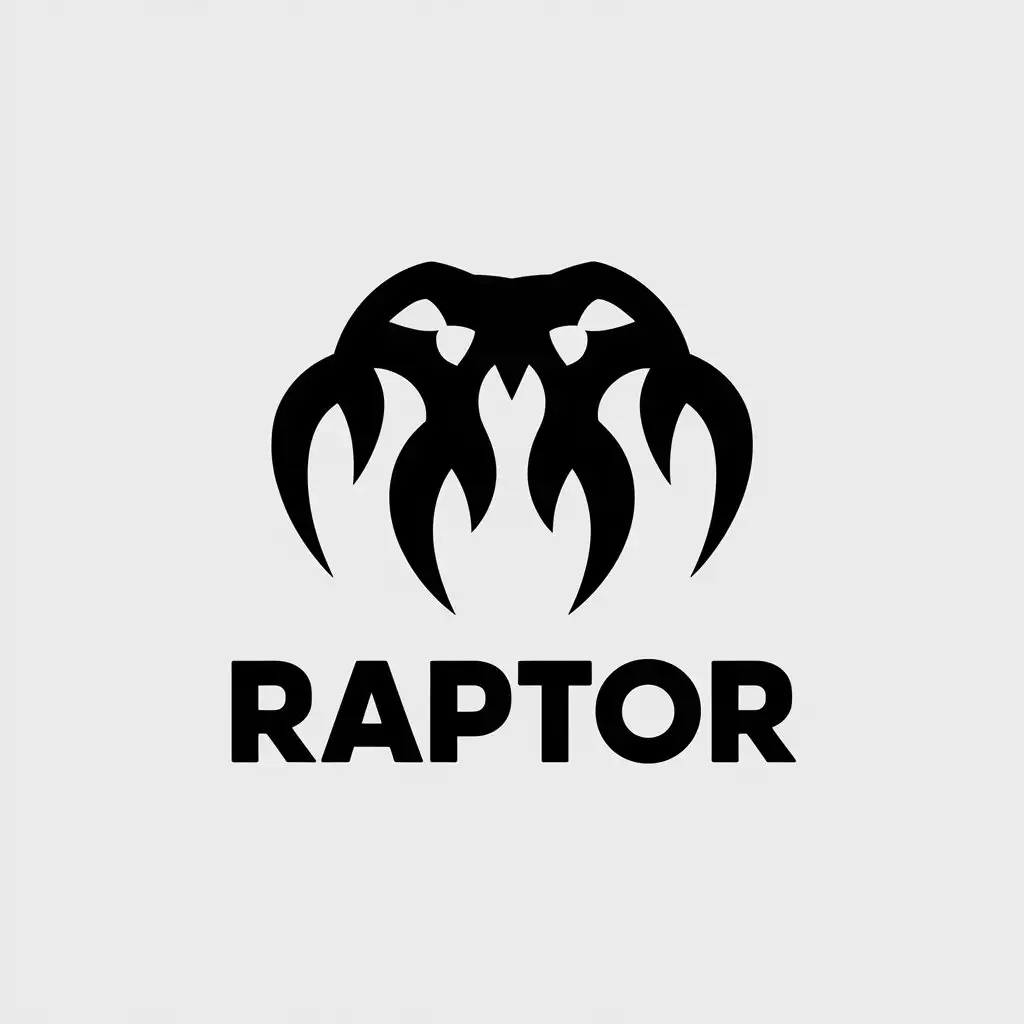 LOGO Design for Raptor Vector Design with Claw Trace Symbol for Other Industry