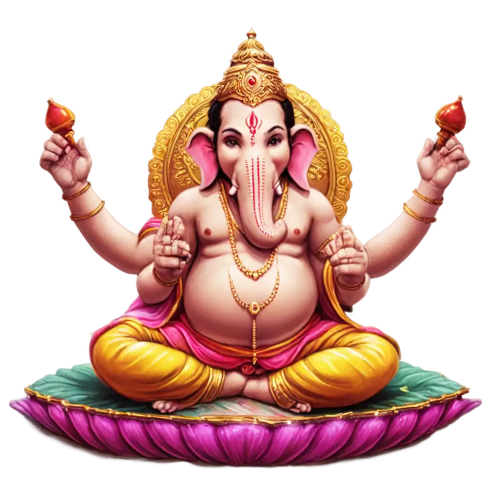 Ganesh-Ji-PNG-Image-Capturing-Divine-Serenity-in-High-Quality