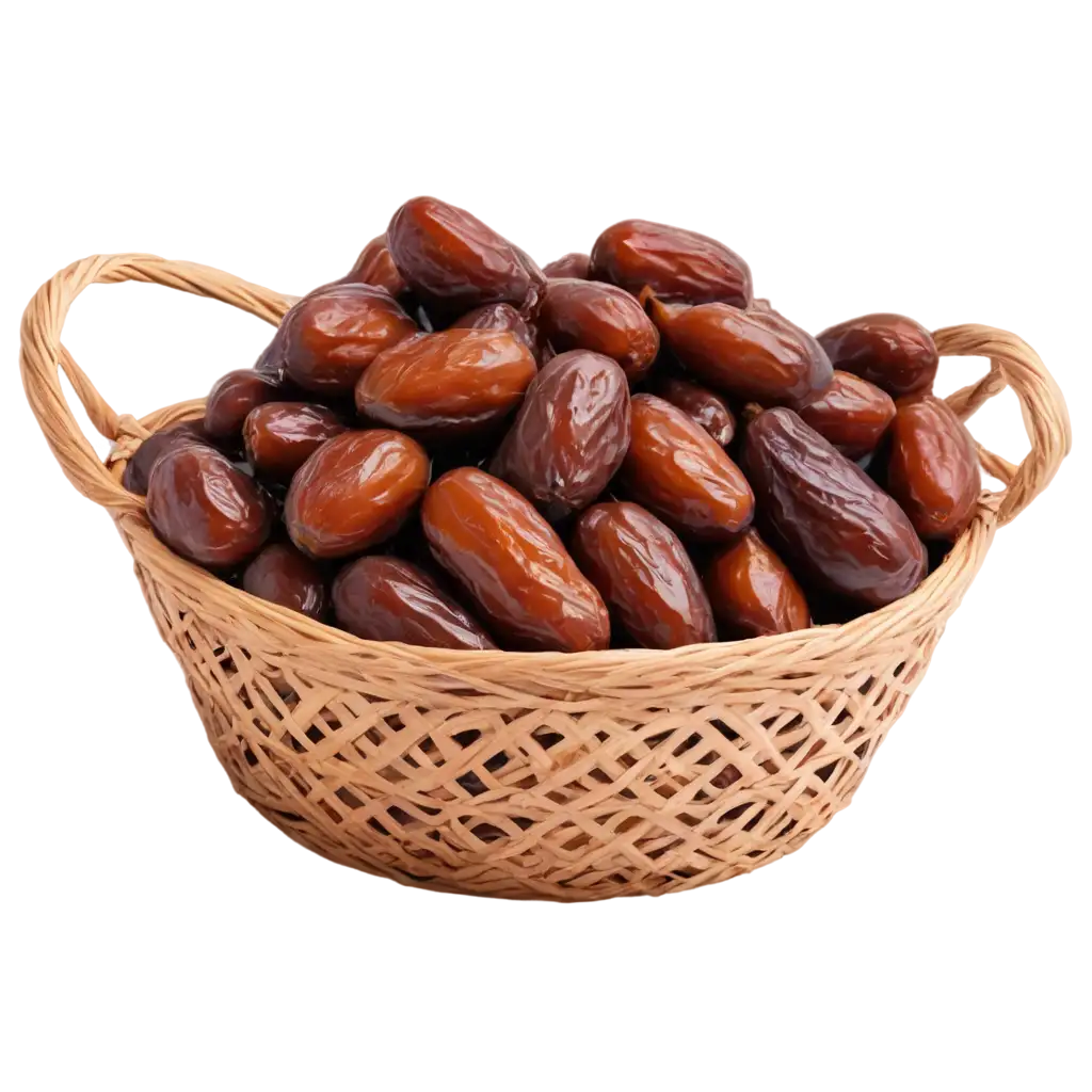 Fresh-Ripe-Dates-PNG-Image-in-a-Decorative-Basket-with-Natural-Light