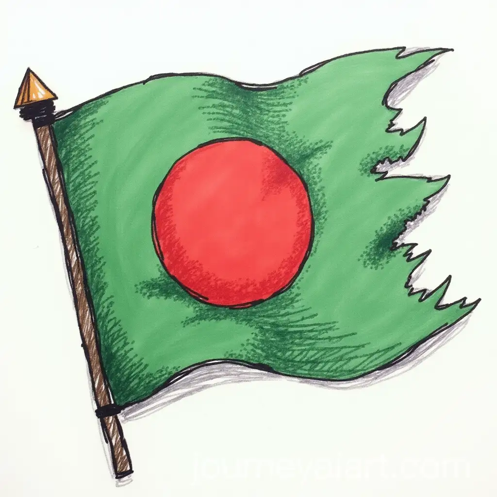 Bangladesh-Flag-Drawing-Tutorial