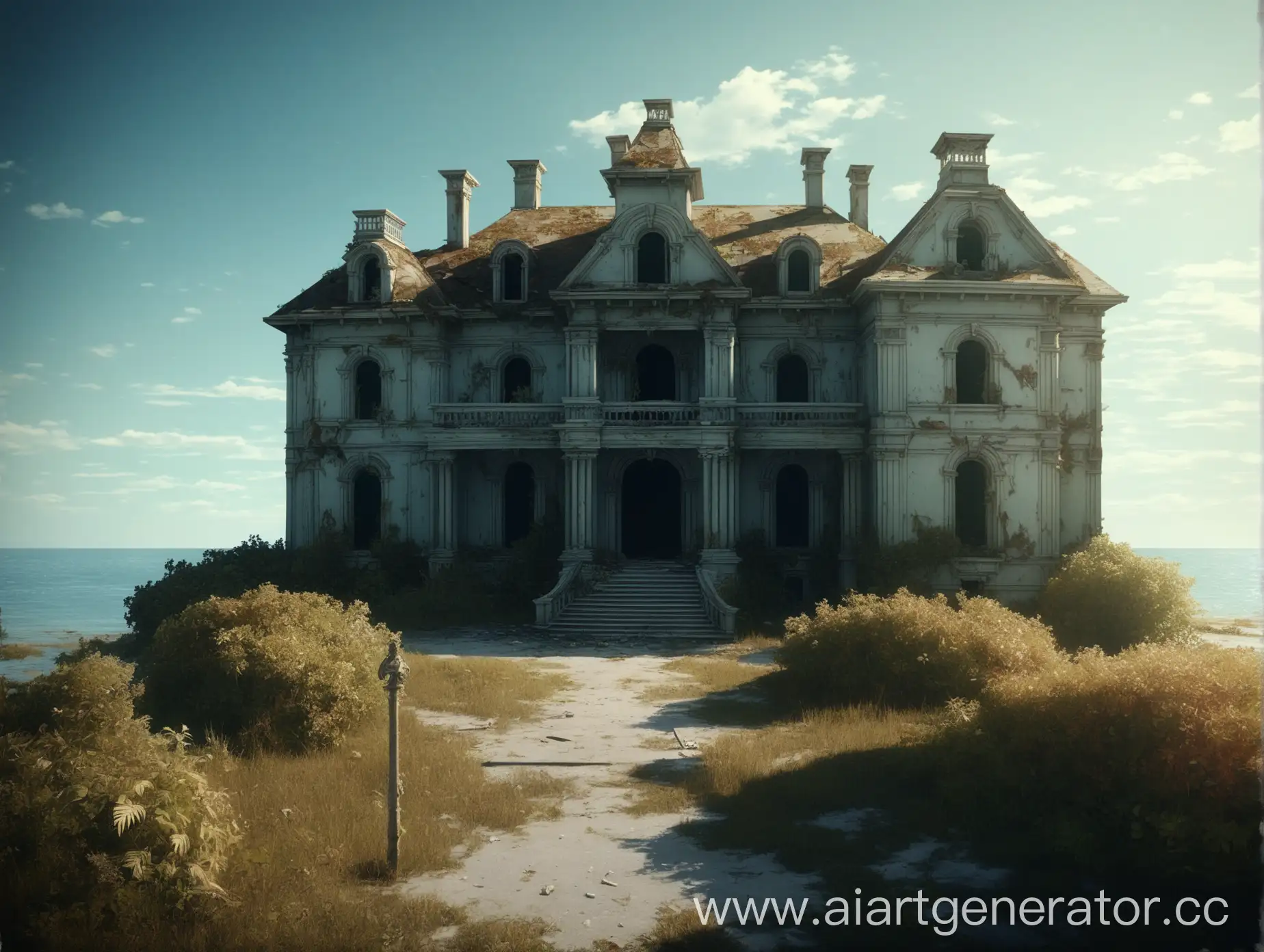 Abandoned-Mansion-by-the-Sea-Fantasy-Exterior-View