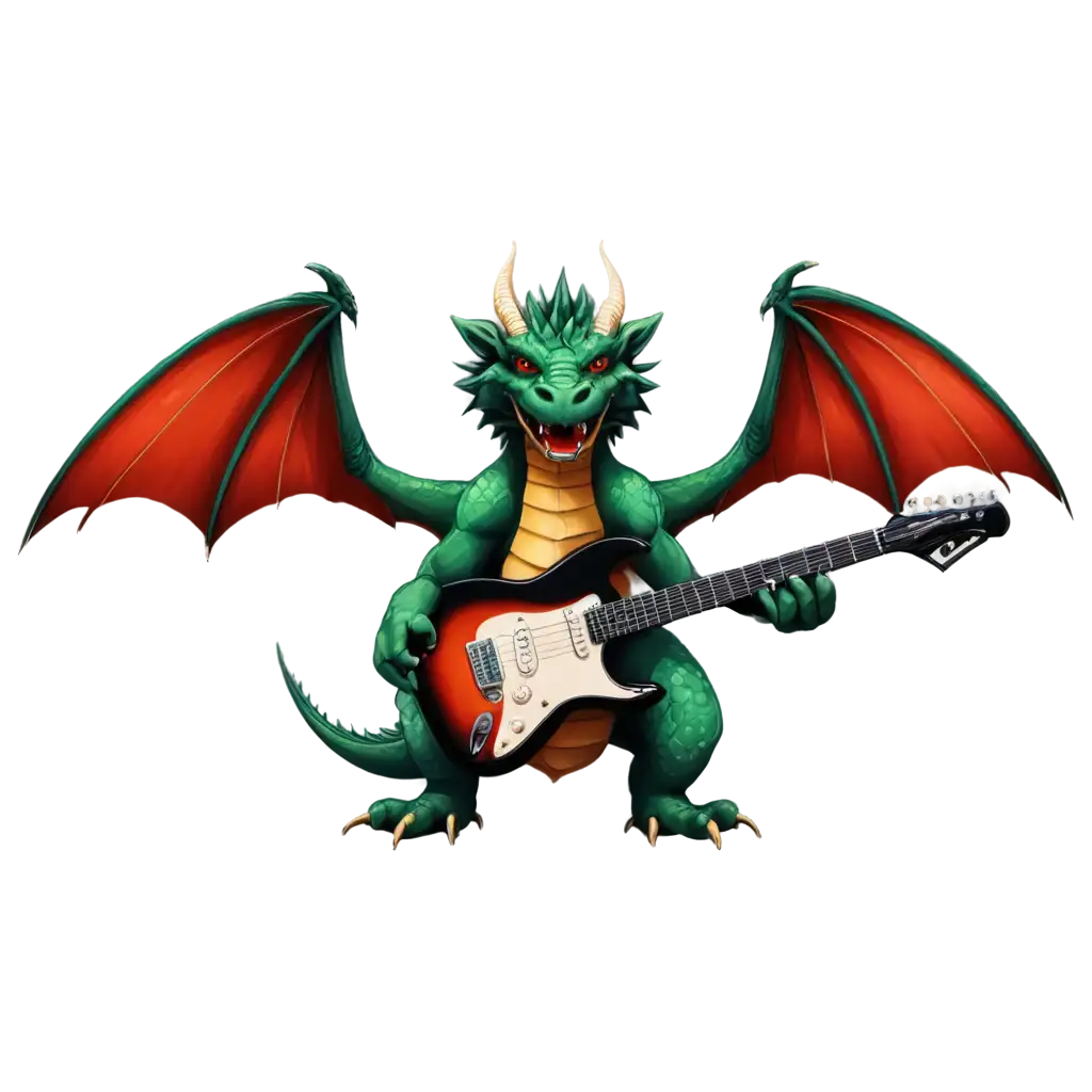 PNG-Logo-of-a-Dragon-Playing-Rock-Guitar-Female-Dragon-Character-Design