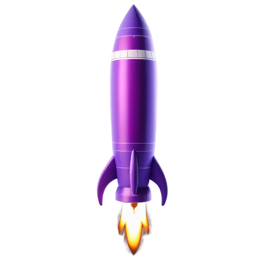 Sleek-Purple-Rocket-Launch-PNG-Image-Dynamic-and-Bold-Design-for-Branding-and-Innovation