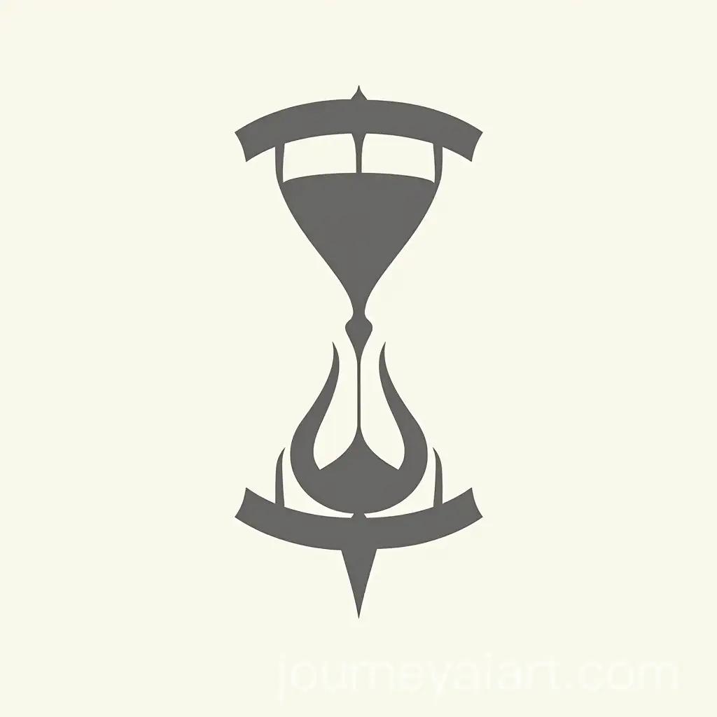 Minimalist-Logo-of-Chronos-Scythe-and-Hourglass