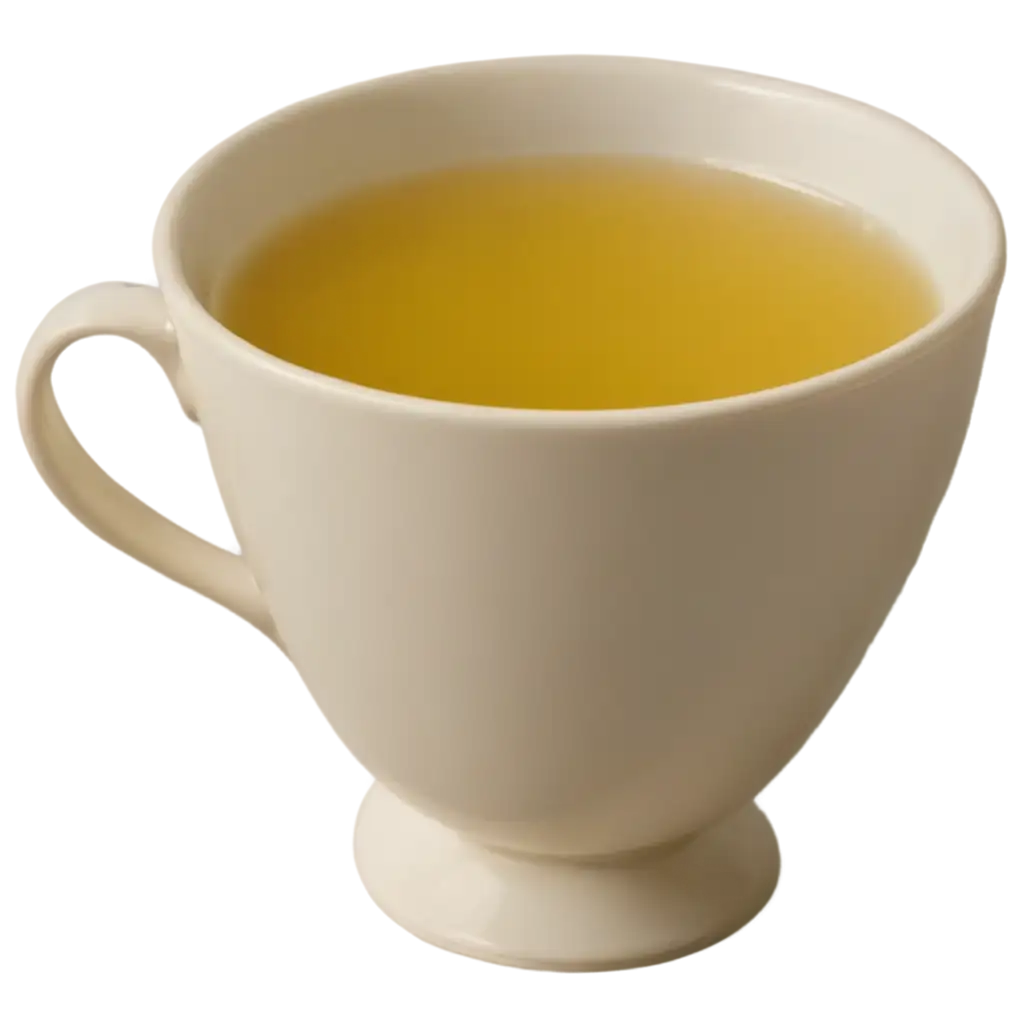 PNG-Image-of-a-Cup-of-Tea-with-Lemon-Yellow-Tea-Perfect-for-Culinary-and-Wellness-Visuals