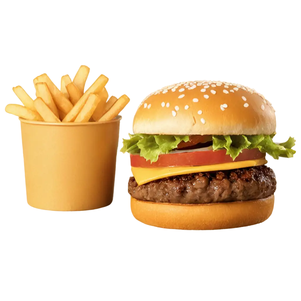 Delicious-Burger-PNG-Image-Artistic-Rendering-for-Culinary-Delights