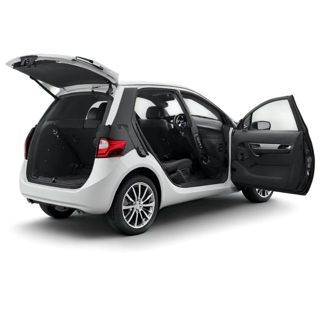 Car-with-Open-Door-PNG-HighQuality-Image-for-Versatile-Uses