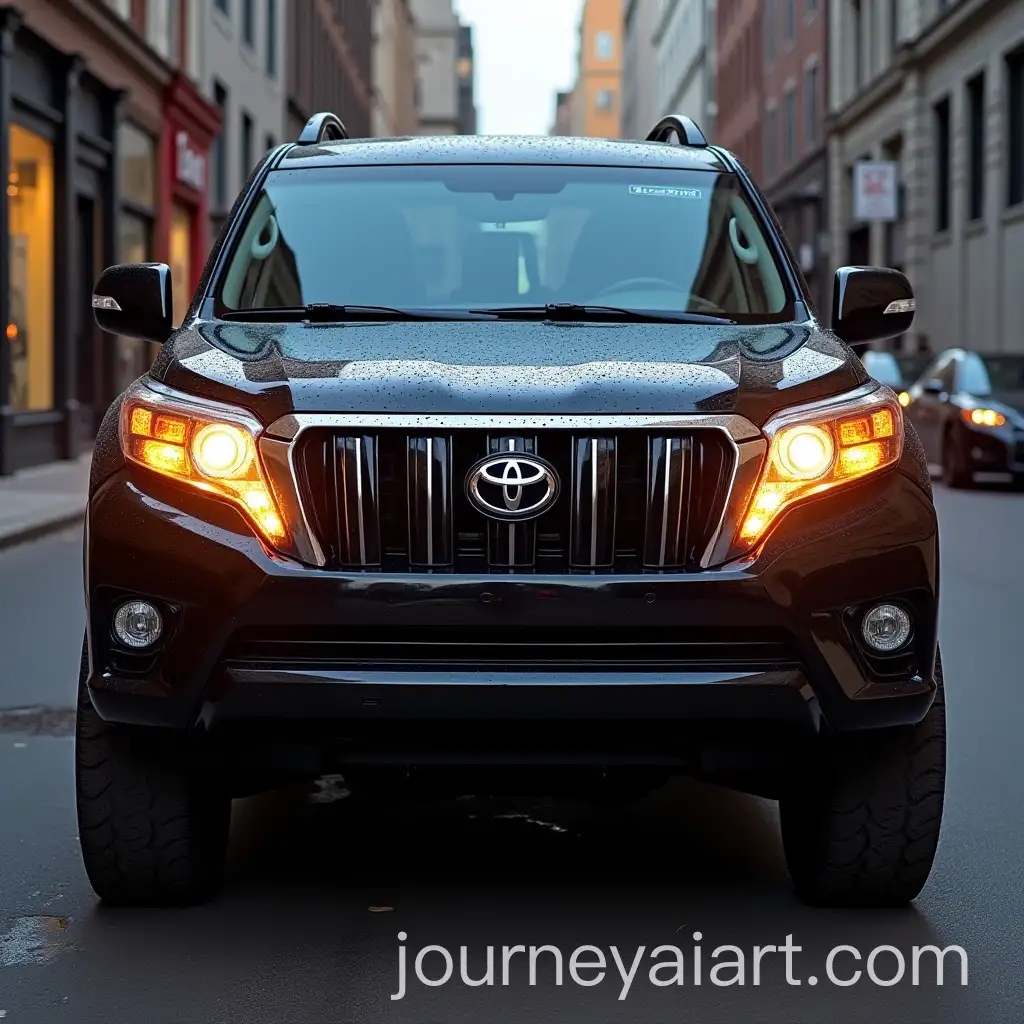 Toyota-Land-Cruiser-Prado-LC-150-with-Turn-Signals-on-Radiator