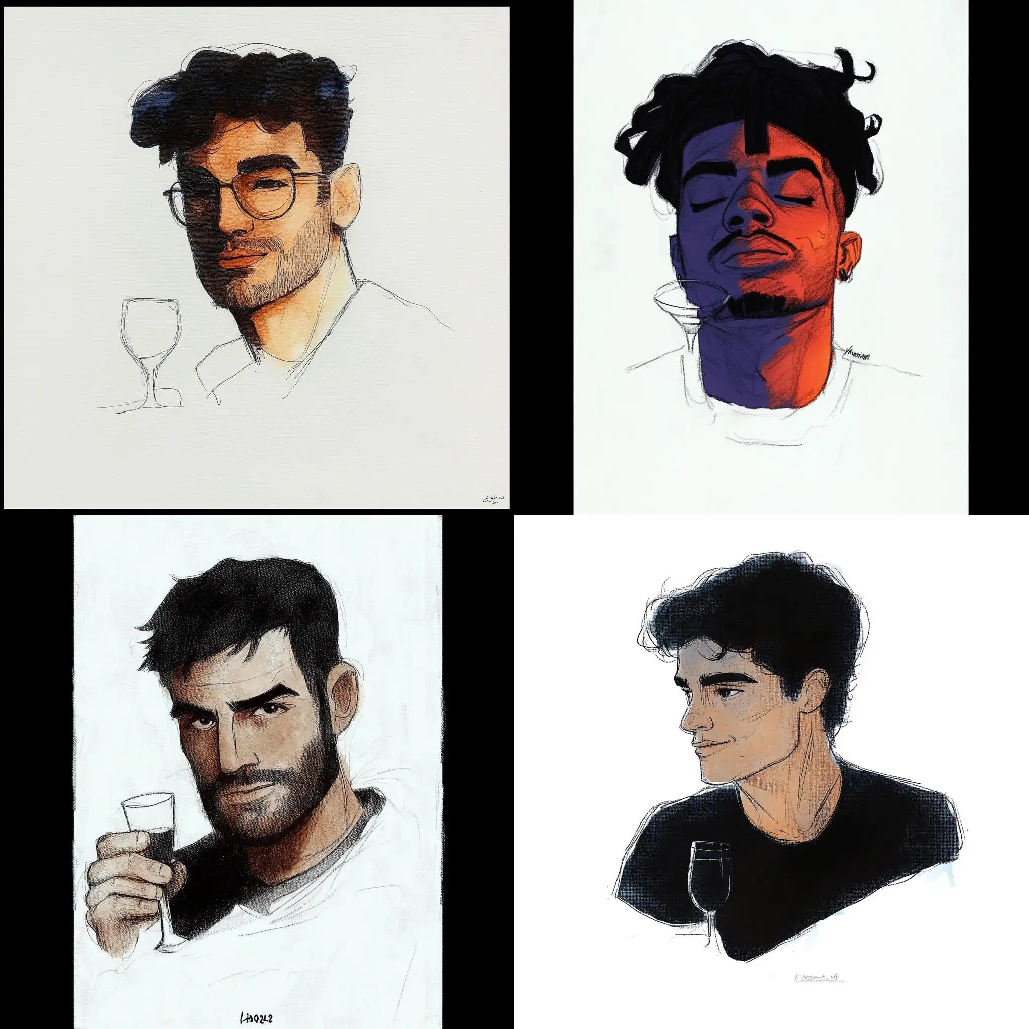 Ethereal-Watercolor-Portrait-of-a-Gentleman