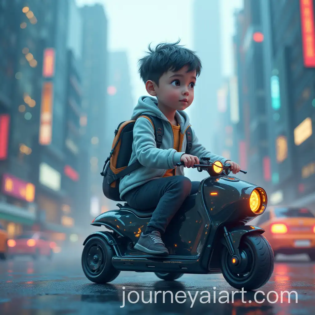 Boy-Riding-Advanced-Micro-Mobility-in-Futuristic-Cyber-City