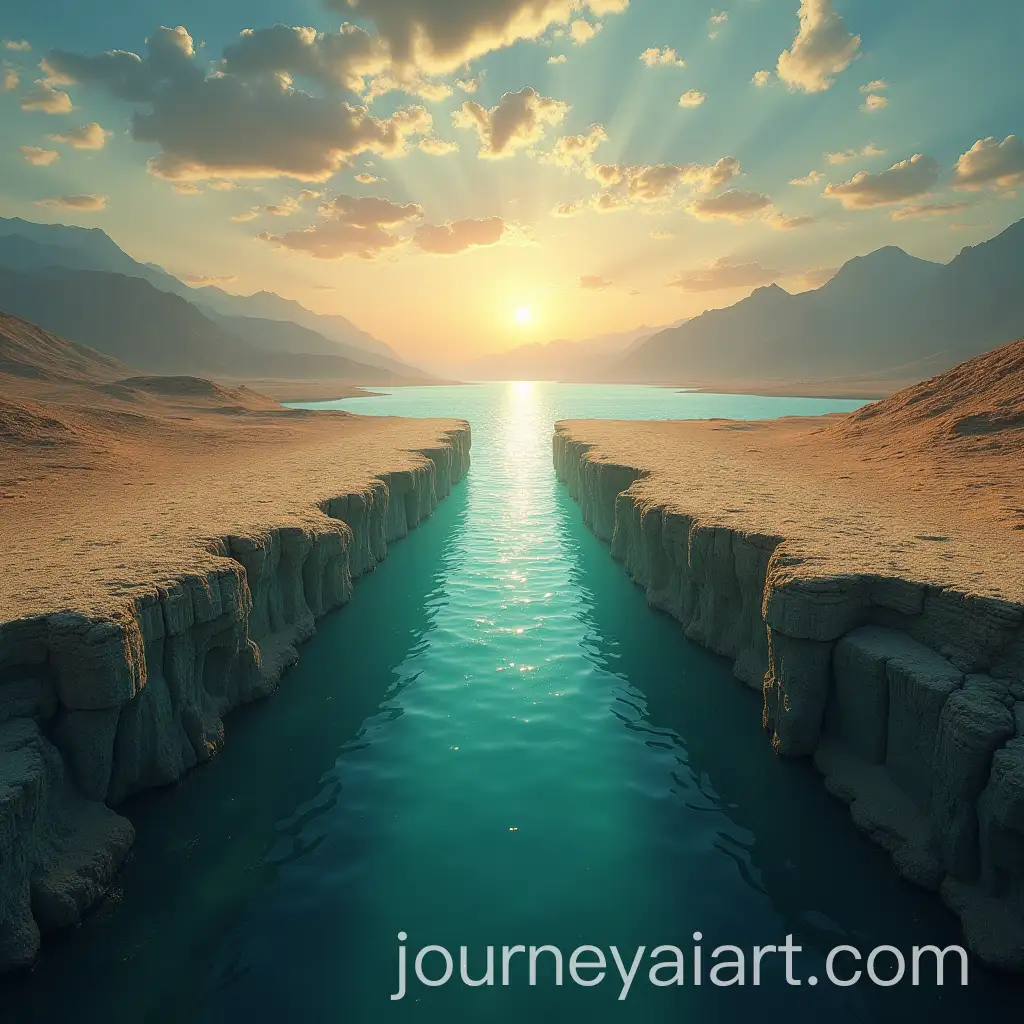 Moses-Parting-the-Sea-in-Dramatic-Biblical-Scene