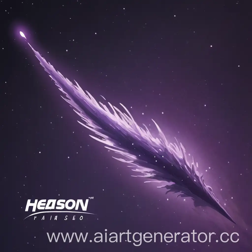 Heason-Logo-with-Comet-in-Purple-Shades