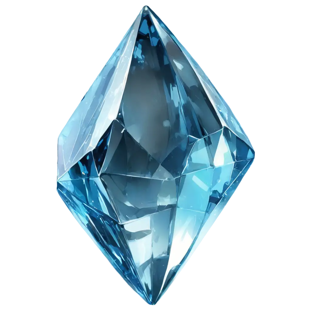 Blue-Crystal-PNG-Stunning-Digital-Art-for-Visual-Projects