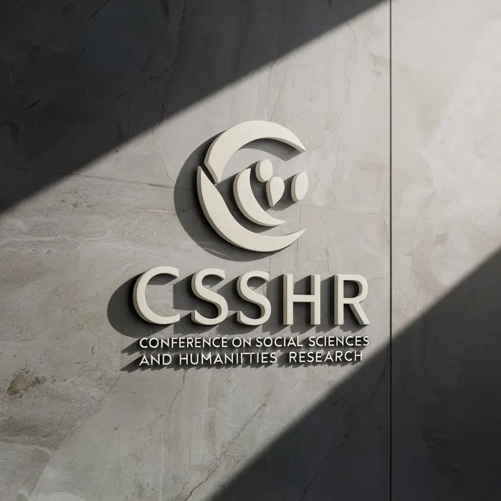 LOGO Design for CSSHR Conference on Social Sciences and Humanities Research