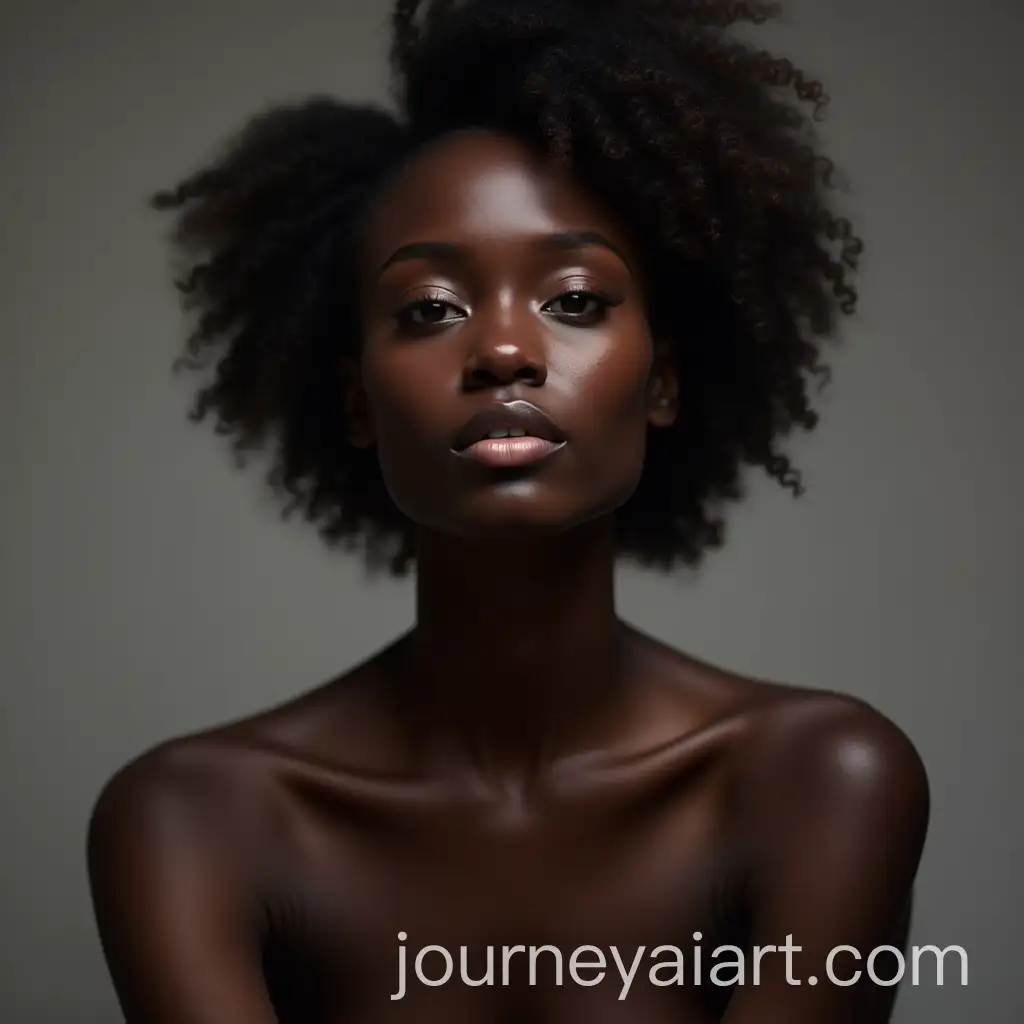DarkSkinned-Model-Posing-in-Photography-Studio