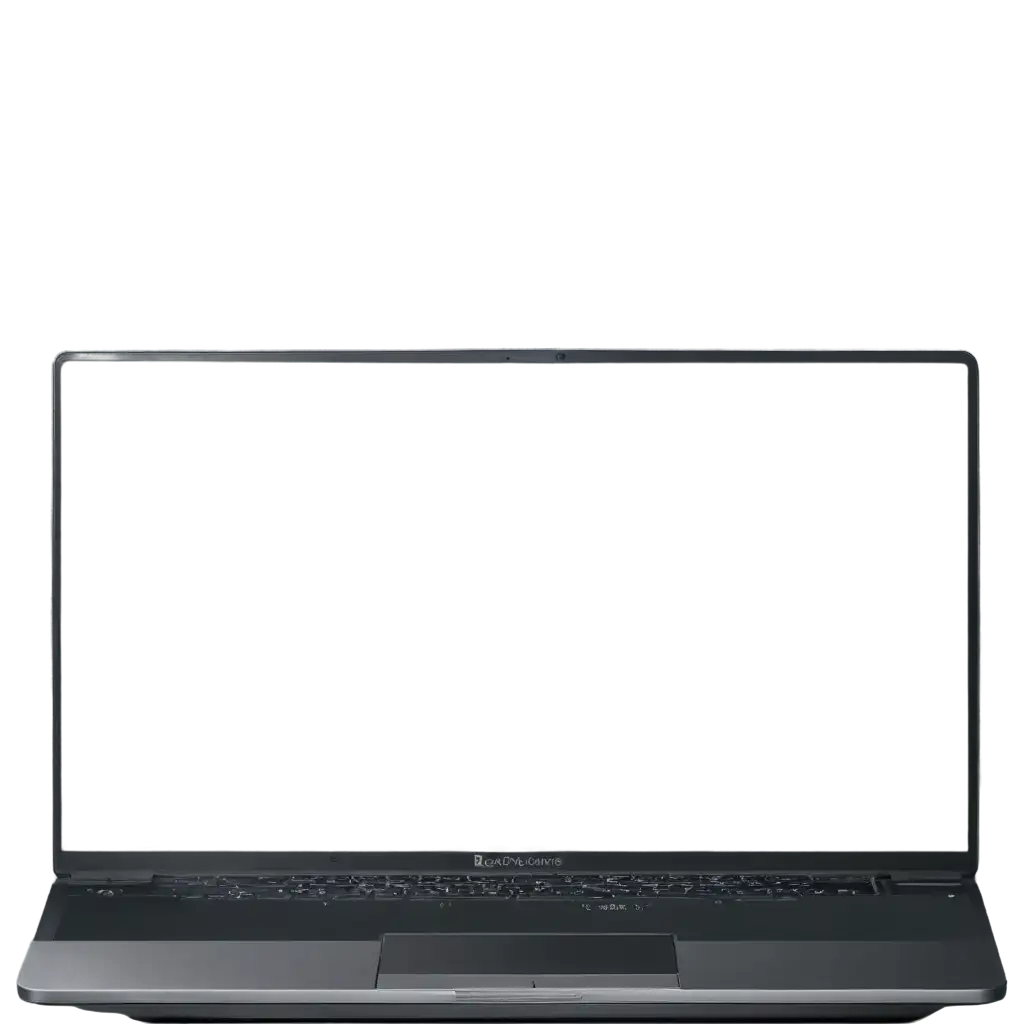 HighQuality-Laptop-Front-PNG-Image-for-Versatile-Digital-Use