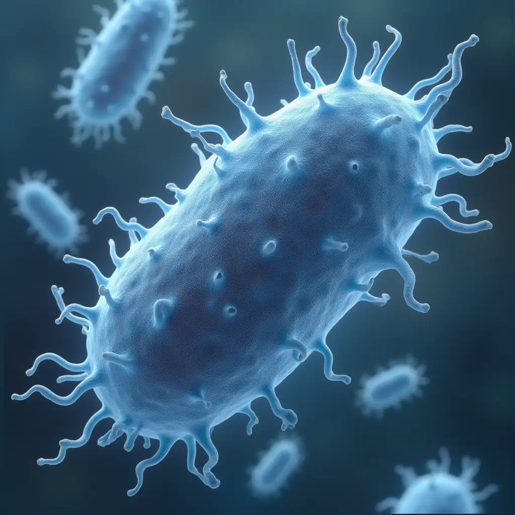 generate image of salmonella bacteria