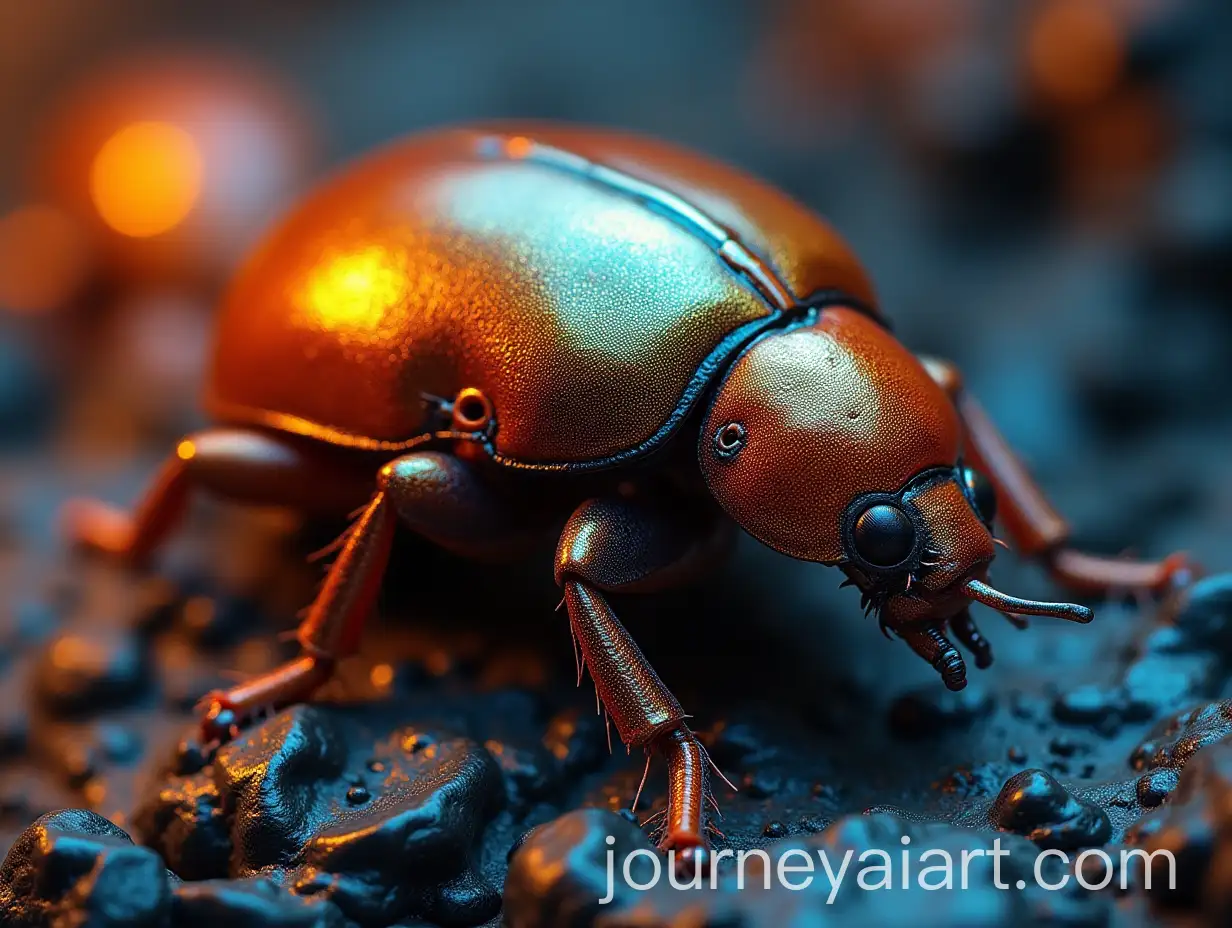 Surreal-Abstract-Photography-of-Colorful-Beetles-in-Topological-Forms