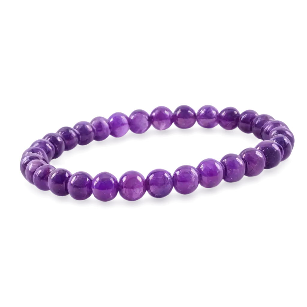 Amethyst-Bracelet-PNG-Image-with-Complete-Elastic-Band-High-Quality-for-Clear-Visualization