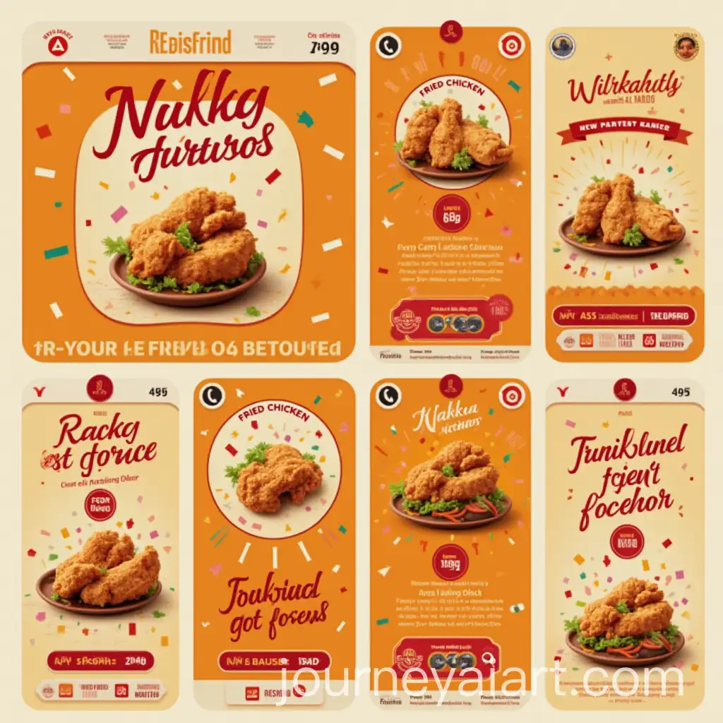 Fried-Chicken-Social-Media-Design-for-Brand-Promotion